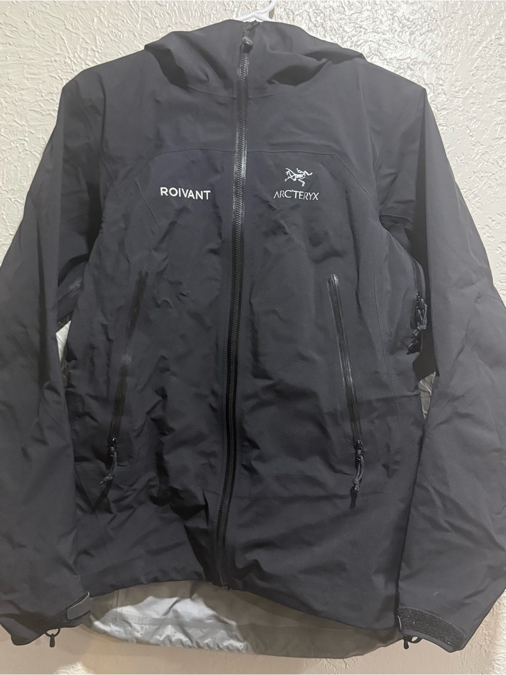 Women's Arcteryx Beta AR Jacket Gore-Tex Paclite Full Zip Waterproof small Black